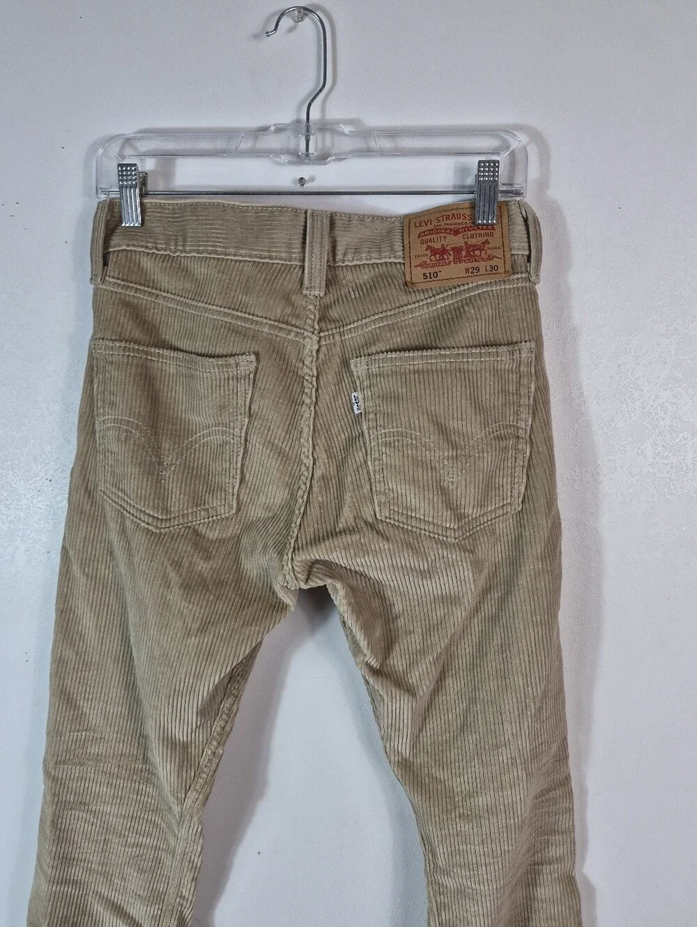 Levi's 510 Super Skinny Corduroy Pants Men's 29X30